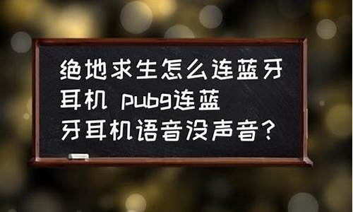 pubg耳机不能说话_pubg耳机没有声音